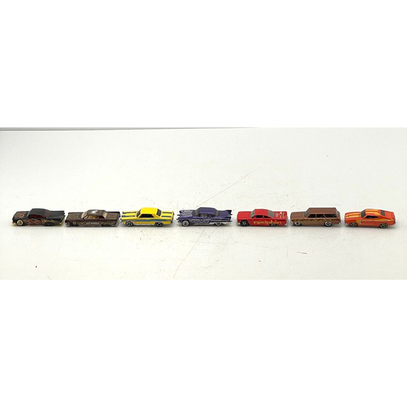 Lot of 7 Hot Wheels Low Rider Dodge Challenger Vehicle Diecast Retro Model Car - Picture 12 of 16